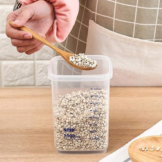 Sailormjy Vorratsdosen Multifunktionale 4 Stuck Quadratische Feuchtigkeit Zum Aufschnappen Vorratsdosen Fur Lebensmittel Ohne Bpa Gewebe Und Lagerung Zur Aufbewahrung Von Lebensmitteln Amazon De Kuche Haushalt