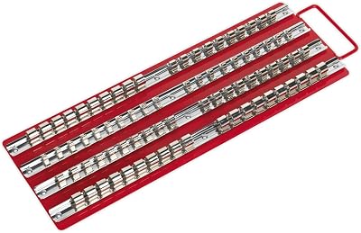 Sealey AK271 Socket Rail Tray Organizer Holder 1/4 3/8 1/2 Sq Drive