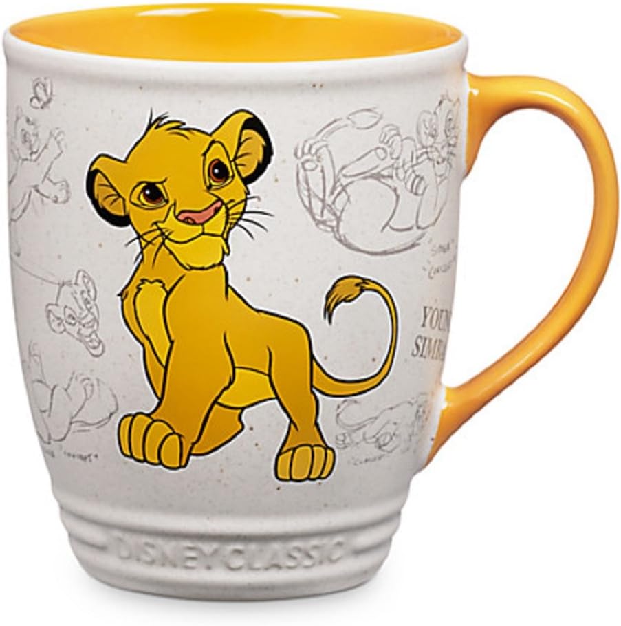 Disney Store Simba Classic Coffee Mug Cup The Lion King by Disney