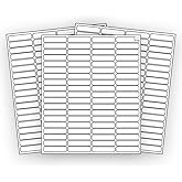 800 EcoSwift Shipping Labels 1 3/4 x 1/2 inches Mailing Address Return Inventory Blank White Self Adhesive for Laser Inkjet Printer 1.75 x 0.5