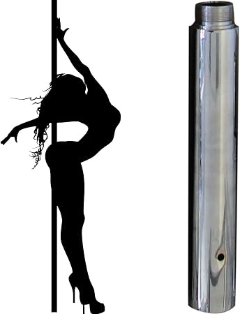 1 X Profi Tanzstangenverlangerung 250mm Fur O 45mm Gogo Pole Dance