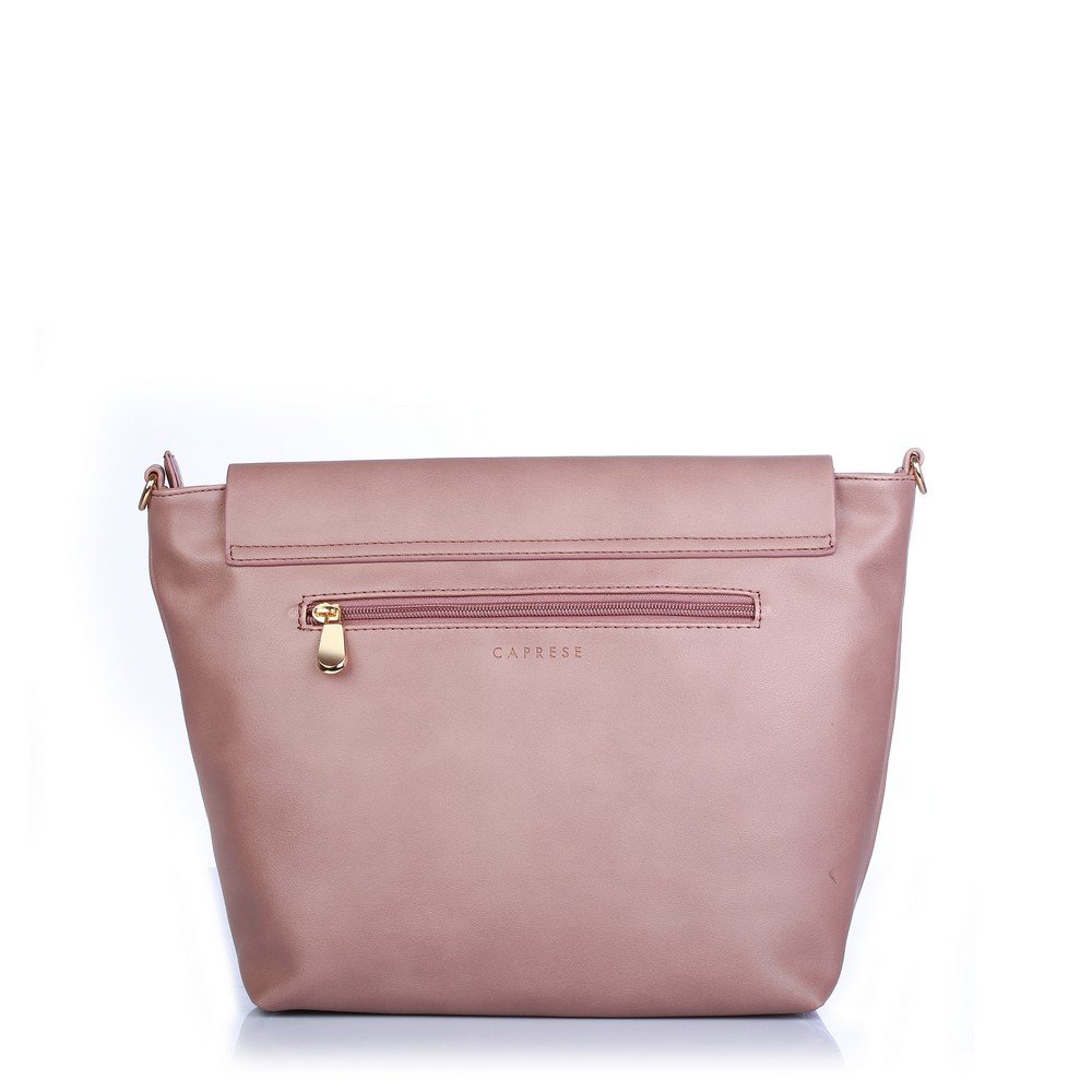 caprese bonnie women's satchel (mauve)