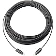 JIUWU 20M Black Digital Fiber Optical Audio SPDIF TosLink Cable