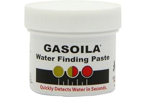 Gasoila Water Finding Paste - Fuel Water Detection Gasoline, Diesel, Kerosene, Petroleum | 2.5 oz Jar | Quick Color Change | Reliable & Easy to Use | Ideal for Fuel Storage Tanks & Non-Ethanol Fuel