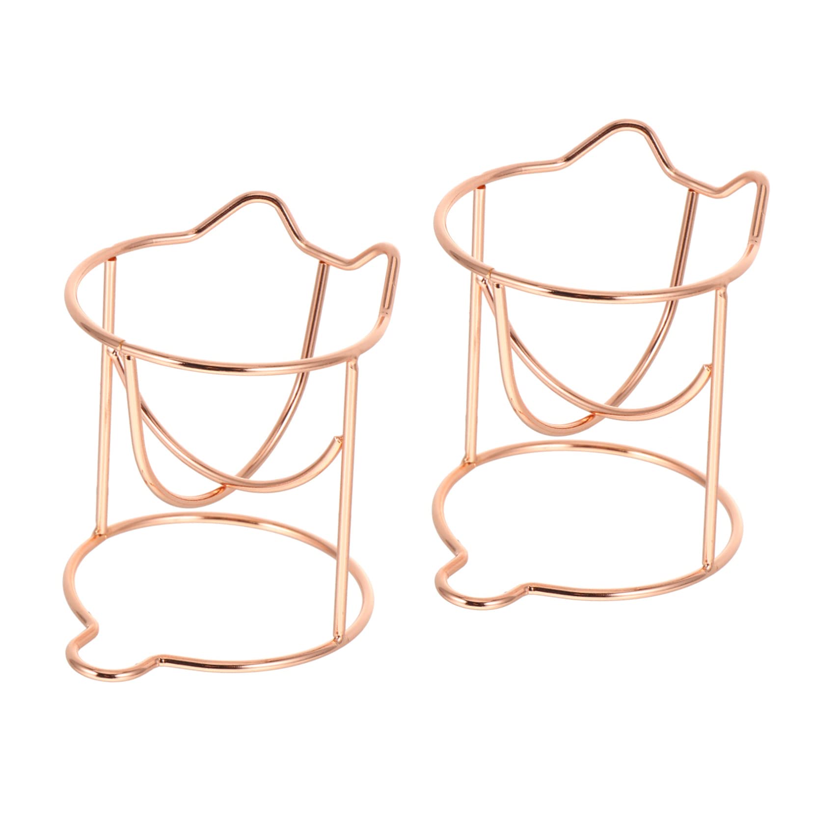 minkissy 3pcs Makeup Sponge Drying Stand Cat Ear Design Powder Puff Rack for Quick Drying Practical Makeup Organizer for Women Girls Keeps Sponges Ventilated Healthy