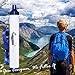 Explorateur Convenient Portable Personal Outdoor Water Filter With Filtration Straw Tube For Camping, Traveling, Hiking, Emergency Survival & Expeditionary Kit/Equipment (4x Rescue Blankets Per Pack)
