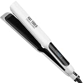 Hot Tools Pro Artist Nano Ceramic 1.5" Hair Straightener | For Smooth, Straight Hair, XL Plate for Faster Styling, 30 Heat Settings, For All Hair Types, 8 Ft Cord, Dual Voltage