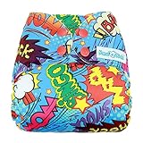 Mama Koala One Size Pocket Cloth Diaper, Superhero