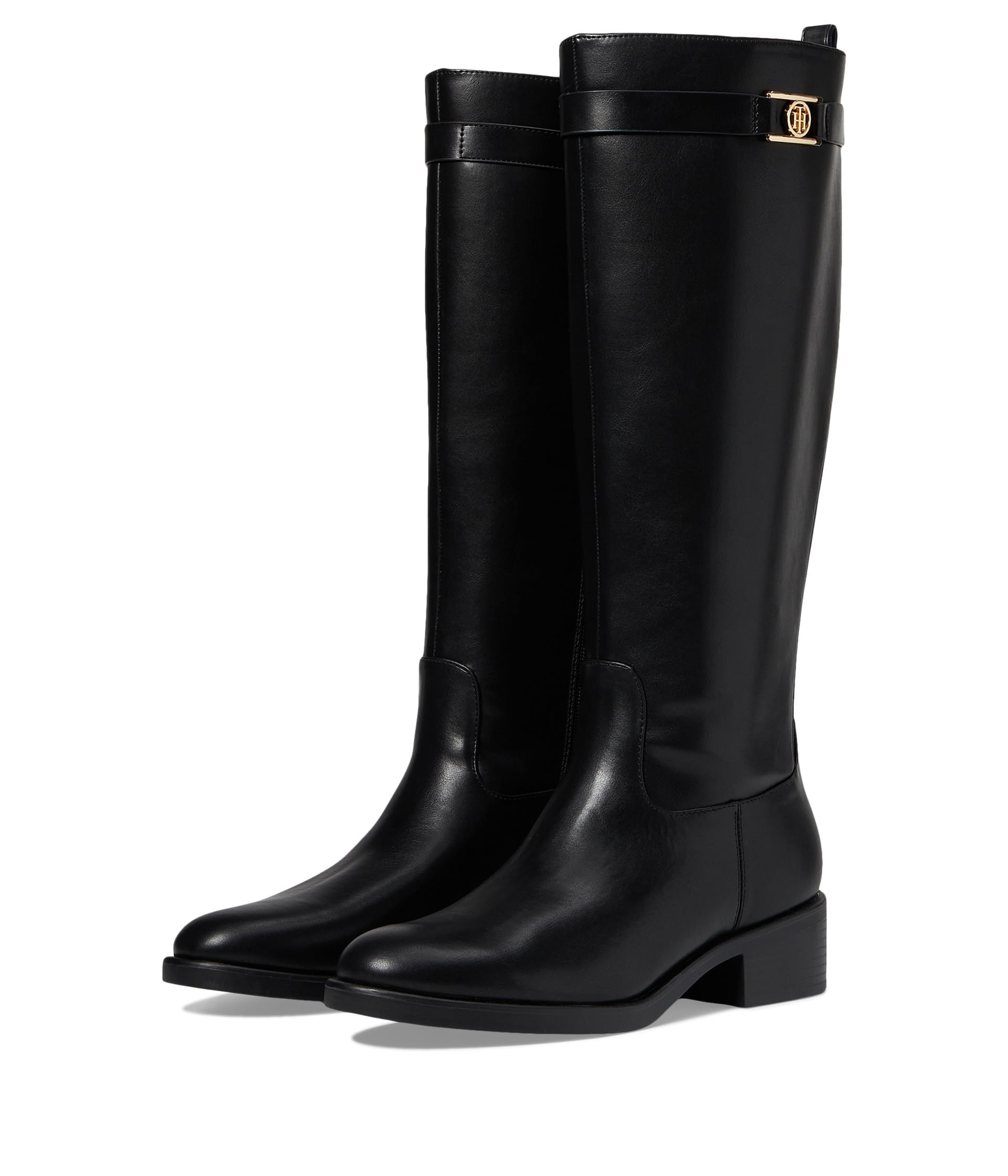 Tommy Hilfiger Woemens Iviann Black 7.5 Medium
