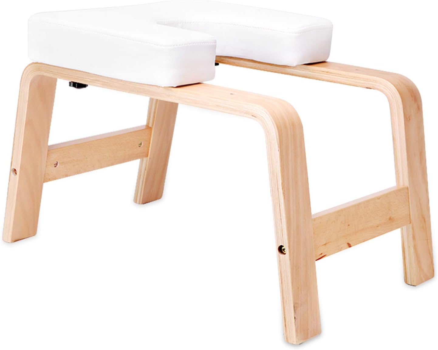 XMIAO Yoga Headstand Bench, Multifunctional Yoga Inversion Chair with Solid Wood Frame, Yoga Headstand Stool Idea for Workout, Fitness and Gym Relieve Fatigue and Body Building (Black) : Sports & Outdoors