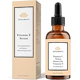 Joyal Beauty Vitamin C Serum with Hyaluronic Acid Vitamin E for Face and Skin. 20% Potent Vitamin C for Younger-look