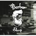 Wall4Stickers Barbers Shop Gentlemen Salon Vinyl Sign Hairdressers Hair Window Lettering Sticker