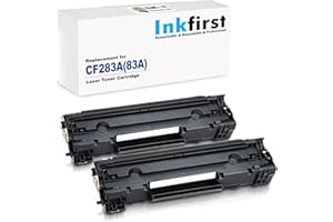 2 Inkfirst Compatible Toner Cartridges Replacement for HP CF283A 83A LaserJet Pro MFP M127fn MFP M127fw MFP M125a MFP M125rnw
