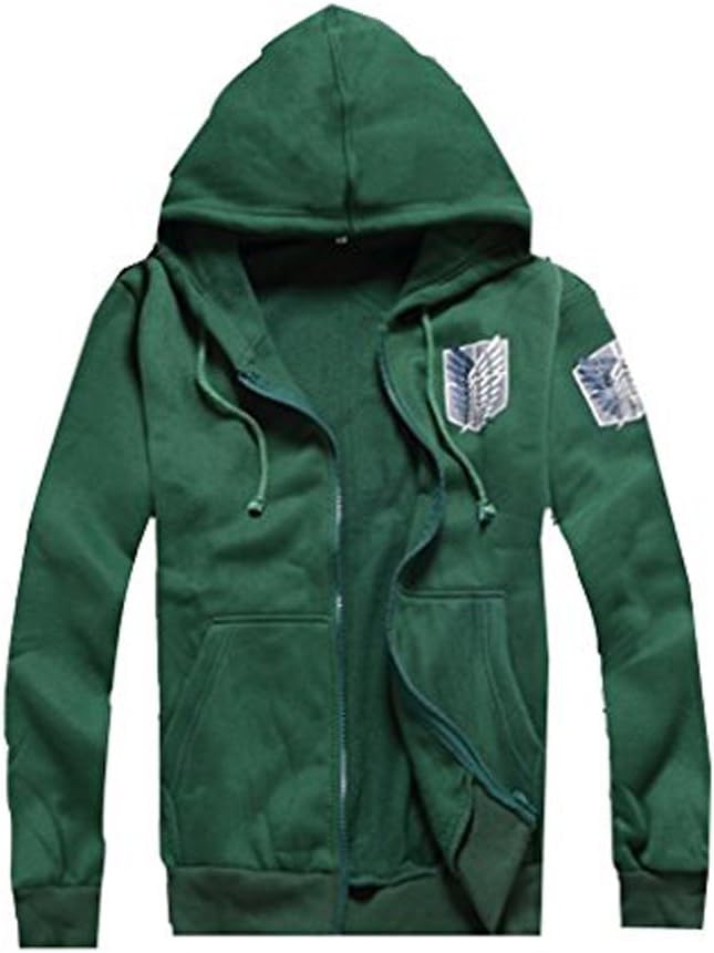 staranim Anime Shingeki No Kyojin The Survey Corps Cosplay Thermal Costume Hoodie Jacket