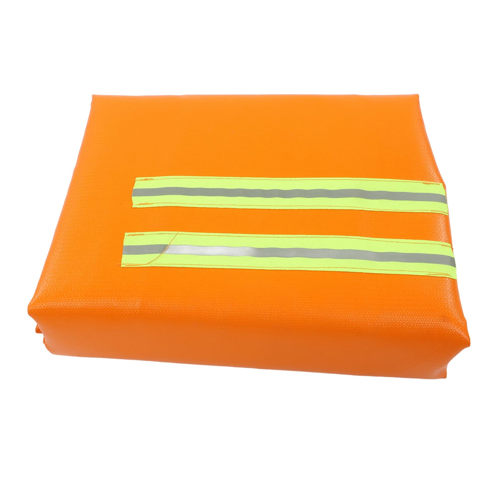 Leapiture Fireproof Cloak Fire Escape Hooded Cape with Luminous Strip Glass Fiber Double Sided Silicon Heat Insulation Fire-Resistant Body Protection for Adult