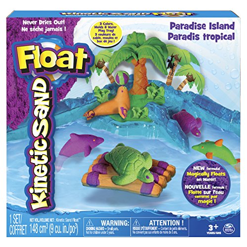 Kinetic Sand - Paradise Island Float (Seals, Dolphins, Turtles)