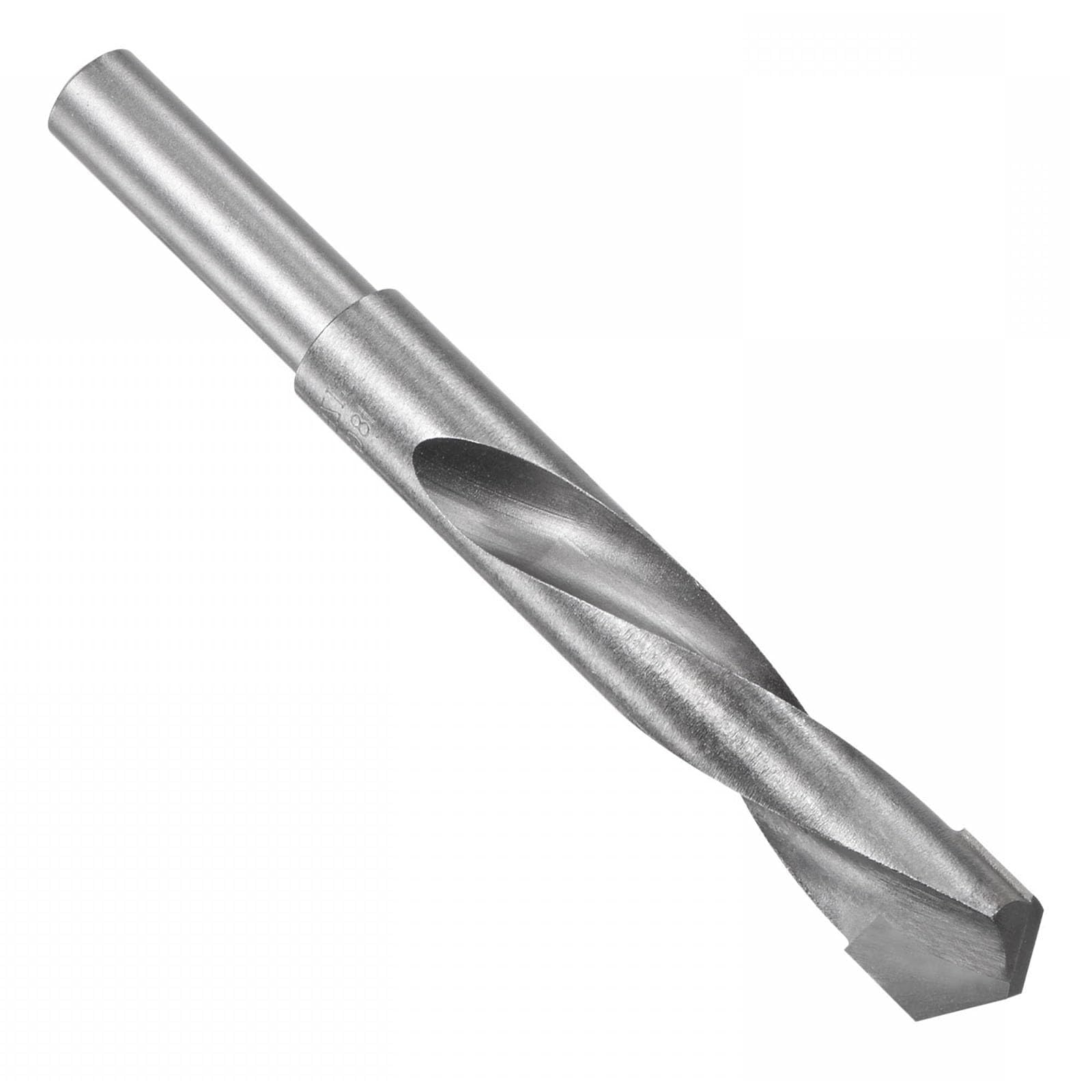 TOP-VIGOR 18mm Reduced Shank Twist Drill Bits, 1/2 Inch Shank Carbide Drilling Bits for Metal, Stainless Steel, Aluminium, Wood, Plastic