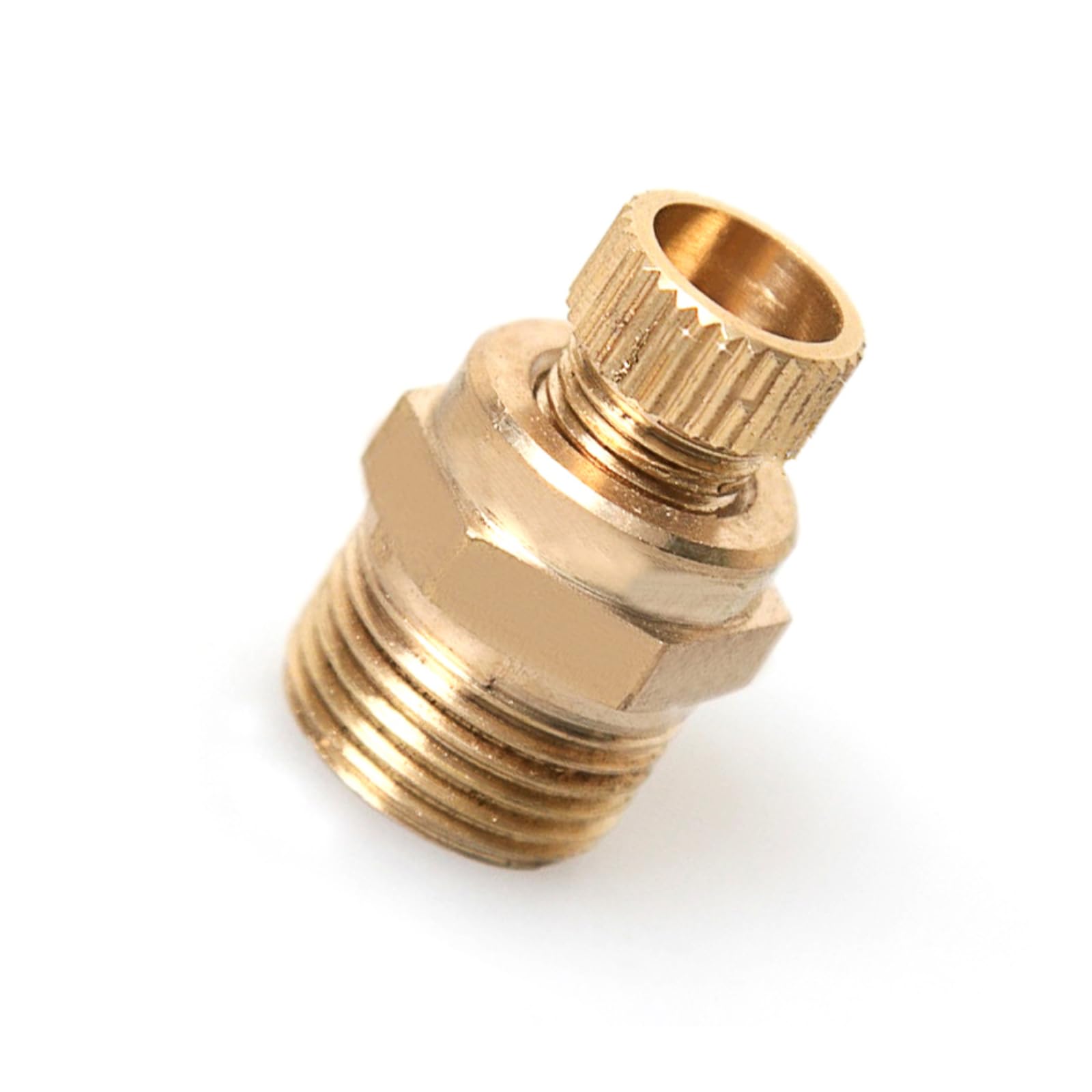 Brass Drain Valve, 1/2" Male Threaded Water Drain Valve Air Compressor Part โ image 1