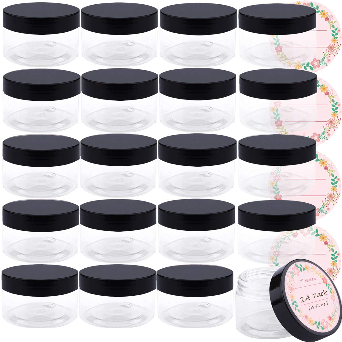 clear slime containers