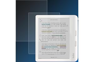 GOVTVA Anti-Glare (Matte) Screen Protector Designed for 7'' Kobo Libra Colour/Libra 2/Libra H2O Anti Reflective Anti Fingerprint Matte Skin PET Film (Nano Matte Anti Burst Soft Film)