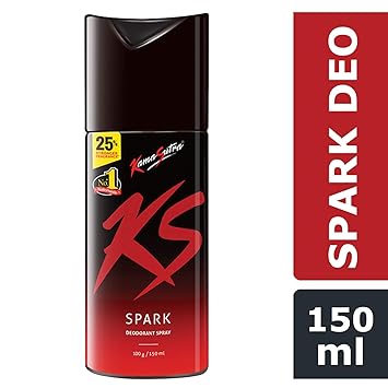 Kama Sutra Spark Deodorant for Men, Rush, 150ml