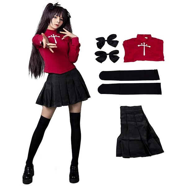 Amazon.com: Nsoking Tokisaki Kurumi Cosplay Costume Lolita