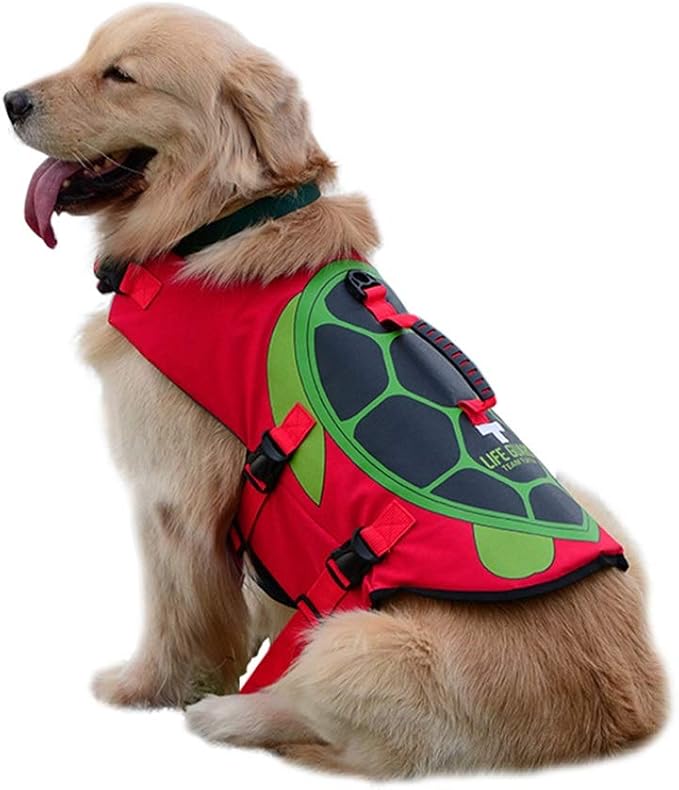 Dog Life Jacket Large，Dog Life Vests for Swimming, Lifejacket Lifesaver Lifeguard