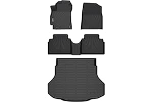 Binmotor-Floor Mats & Cargo Liner for Hyundai Elantra 2025 2024 2023 2022 2021, All Weather Car Floor Mat for Elantra Accessories (Include Elantra N)
