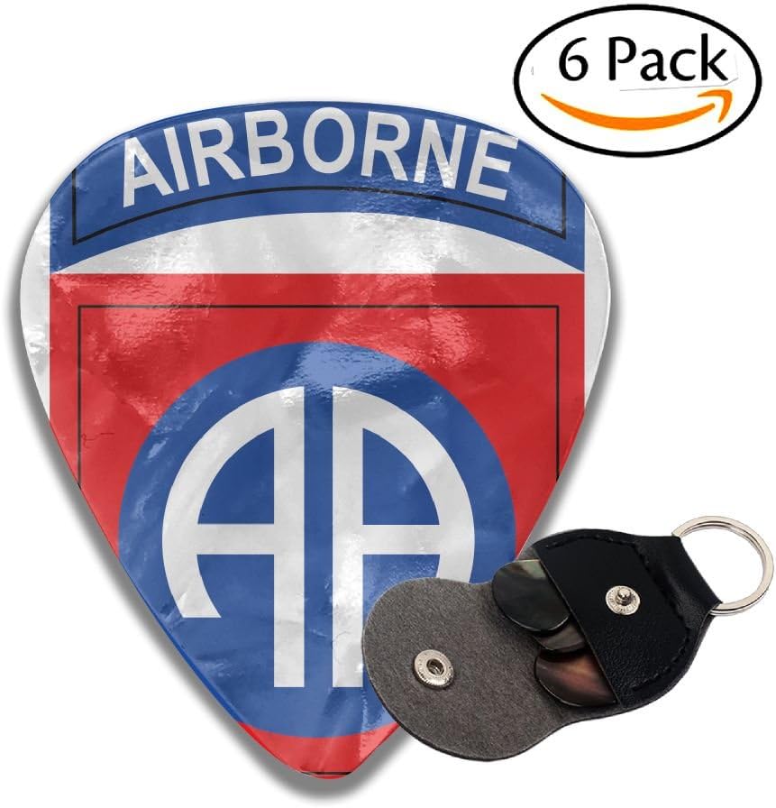 3D 82nd Airborne Division All American Diy Unique Personality Guitar Picks As A Gift