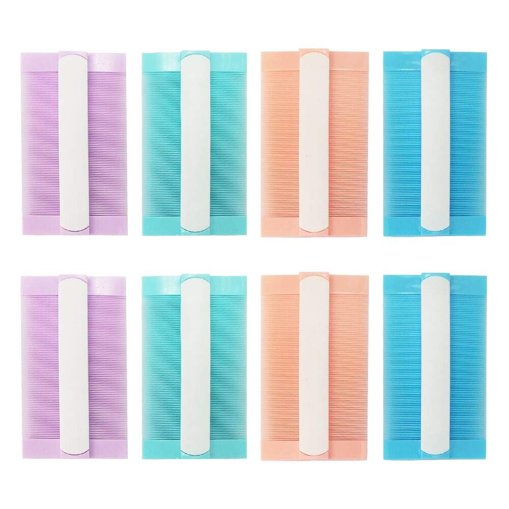 Lice Combs 8 Pack Nit Combs 4 Colors Lice Removal Combs Double Sided Teeth for Kids Adults Pets Head Lice Treatment