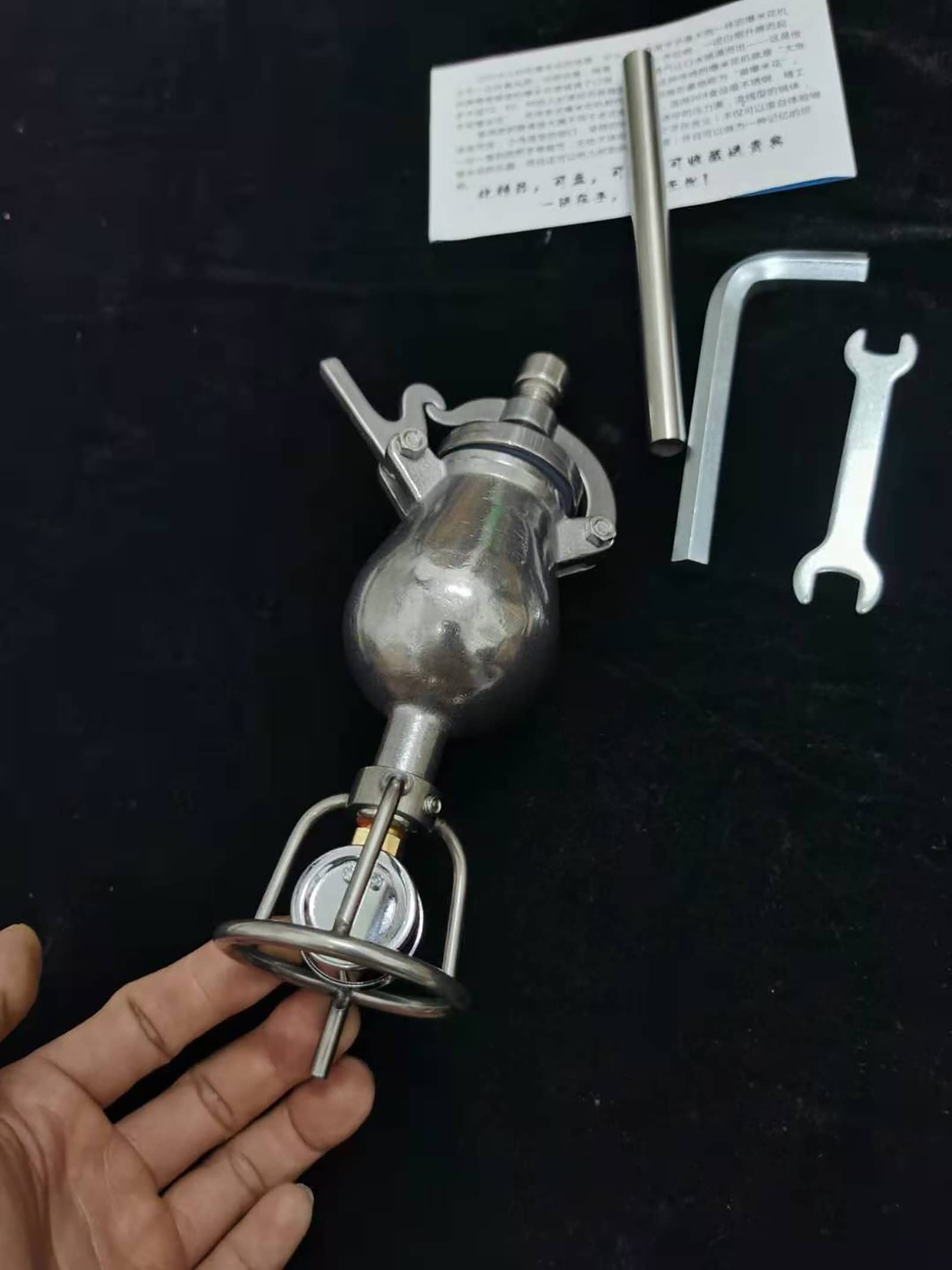 High Pressure Popcorn Maker Machine Mini Stainless Steel