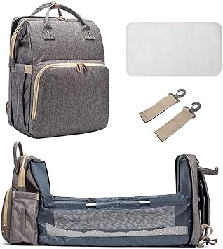 Banane Baby Wickelrucksack 4 In 1 Multifunktions Reisebett Kinderwagen Organizer Cabrio Leichte Baby Wickeltasche Bett Reisetasche Wickeltaschen Grosse Kapazitat Wasserdicht Fur Unterwegs Amazon De Kuche Haushalt