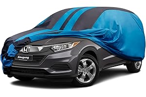 Kaugung Car Cover Waterproof Custom Fit Honda HRV（2016-2025）, Full Exterior Cover for Automobiles Lightweight Resistant Outdoor Sun UV Rain Dust Snow Wind Protection.