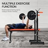 Panana Adjustable Weight Bench Home Gym Foldable Incline Decline view 4