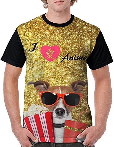Raglan T-Shirt Dog Watch Fruit French Fries Baseball Jersey Tee Tops Mens
