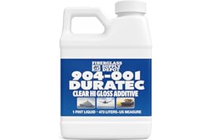 FIBERGLASS SUPPLY DEPOT 904-001 Duratec Clear Hi-Gloss Additive for Gelcoat (Pint)