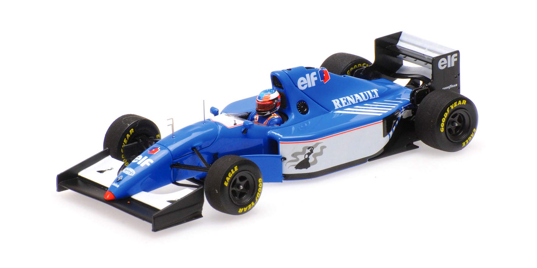 Minichamps 517944399 1:43 Ligier Renault Js39B-Michael Schumacher Test Estoril 1994, Mutli