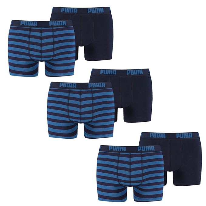 Puma Herren Striped Boxer 2er Pack