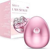 Electric Shaver for Women, 5D Floating Rotary Razor Hair Remover, Wet/Dry Face & Body Shaver for Arms, Legs and Underarms, Portable Travel Shaving Gift for Her Pink