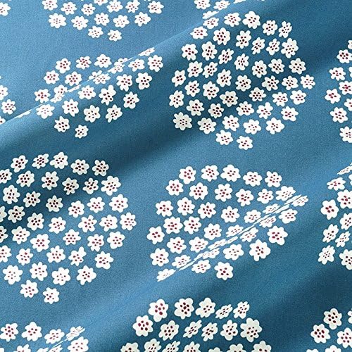 Amazon Co Jp マリメッコ ファブリック生地 プケッティ 530 ブルー 10cm単位カット販売 530 Puketti Cotton Fabric マリメッコ生地 並行輸入品 ホーム キッチン
