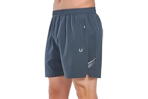 NORTHYARD Men's Athletic Running Shorts 5" Quick Dry Lightweight with Zip Pockets Gym Workout Active