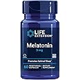 Life Extension NAC Immune & Respiratory Support 60 Capsules and Melatonin Sleep & Circadian Rhythm Support 60 Capsules Bundle