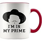Absurd Ink Doc Holliday I'm In My Prime Mug (Red)