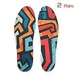 Senthmetic Natural Cork Insoles 2 Pairs Set High