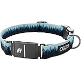 Stunt Puppy Dog Collar, Fi Series 3 and 3+ Ready, Pine Blue, Large - Compatible with Fi GPS Device (Not Included)