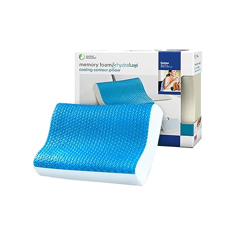 Hydraluxe Memory Foam Hydraluxe Gel Contour Pillow Amazon In