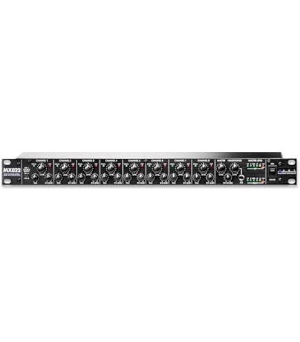 Amazon.com: ART MX822 Eight-Channel Rack Mount Stereo Mixer