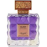 Sapil Elixir of Dubai Eau de Parfum – Long Lasting Unisex Amber Gourmand Perfume | Cocoa, Amber & Vanilla Notes | Warm Luxurious Signature Fragrance | 3.4 oz / 100ml