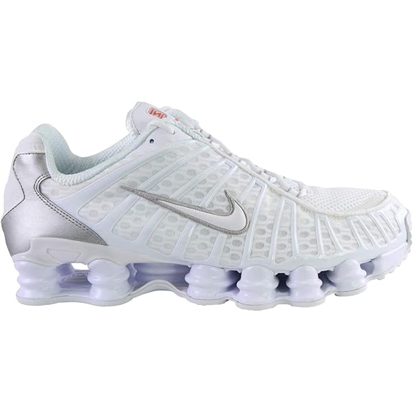 Amazon.com | White / Pure Platinum / Black Nike Shox TL | Fashion