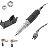 Nail Drill Handpiece for UP200 Machine, Professional Manicure Polisher 35000RPM Electric File Pedicure Tool for Acrylic Gel Dip Powder Compatible with KUPA KP55 KP60 KP65 (3-PIN)